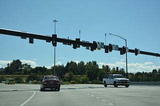 The SPUI joining Ten Mile Road south with Interstate 84 in Meridian.