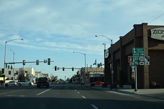 Business Loop I-84 overlaps with U.S. 30 east from Downtown Burley back to I-84 at Heyburn. SH 27 continues south along Overland Avenue.
