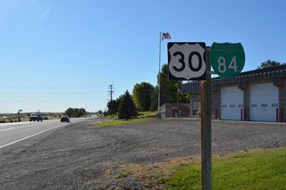 Business Loop I-84/U.S. 30 west at Bliss, Idaho