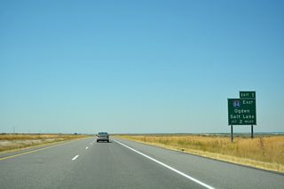 Interstate 86 concludes in two miles where it connects with I-84 west to Burley and Twin Falls and east toward Ogden and Salt Lake City, Utah.