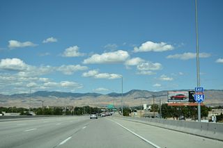 Interstate 184 east at Franklin Road in Boise, Idaho