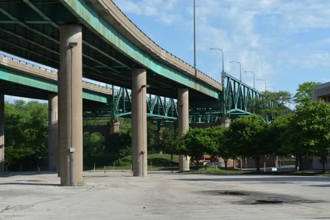 Interstate 74 - Iowa-Illinois Memorial Bridge - Moline, IL