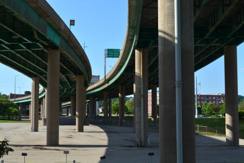 Interstate 74 - Iowa-Illinois Memorial Bridge - Moline, IL