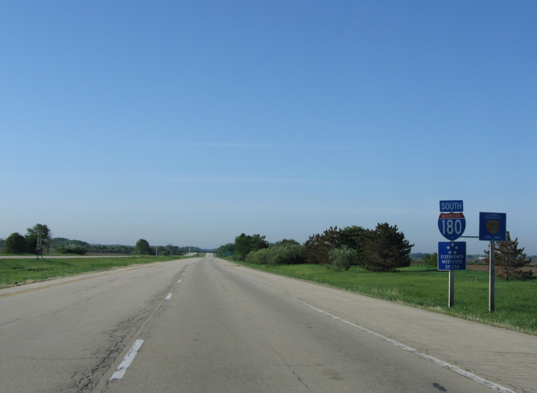 Interstate 180 South - AARoads - Illinois
