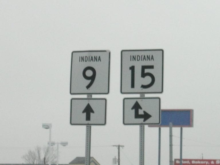 SR 1 north at SR 15 - Marion, Indiana