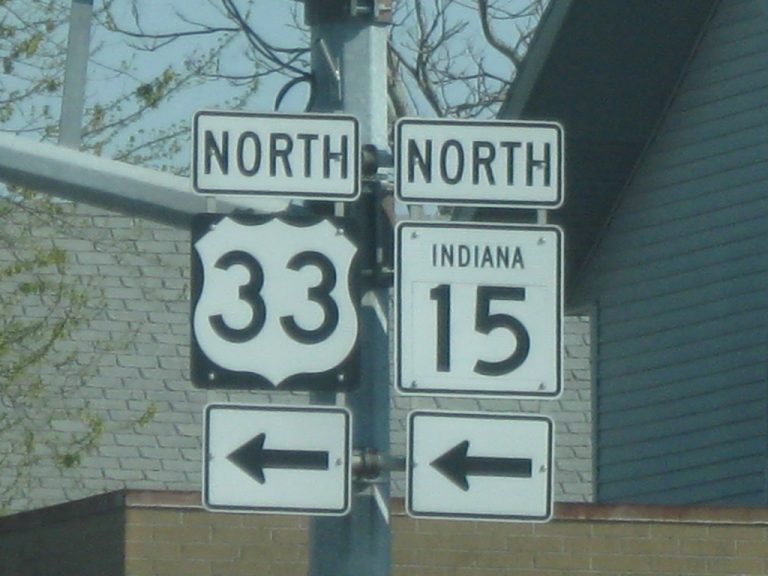 US 33/SR 15 north at Pike St - Goshen, IN
