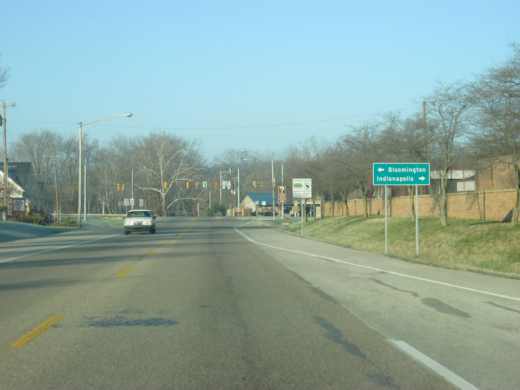 State Road 46 West - Brown County - AARoads - Indiana