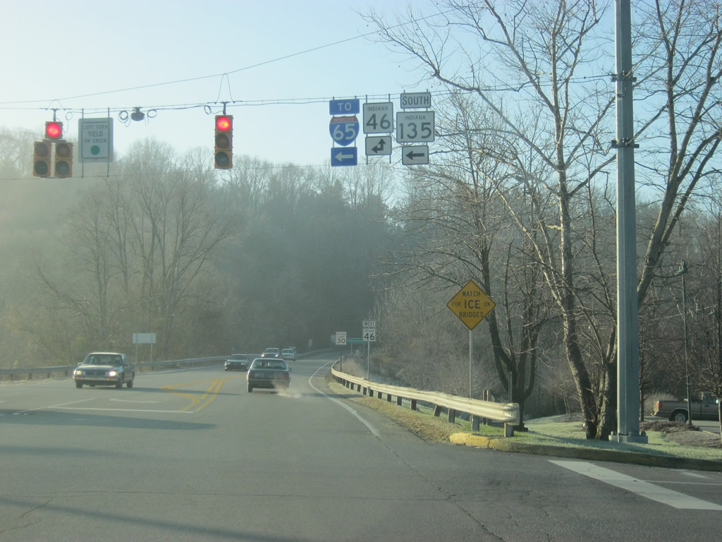 State Road 46 West - Brown County - AARoads - Indiana