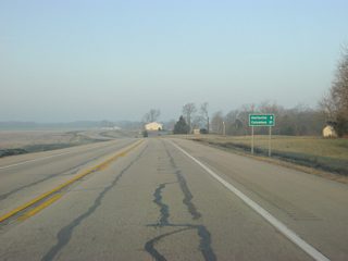 The next town along SR 46, Hartsville is eight miles away. Columbus is 21 miles down the road.