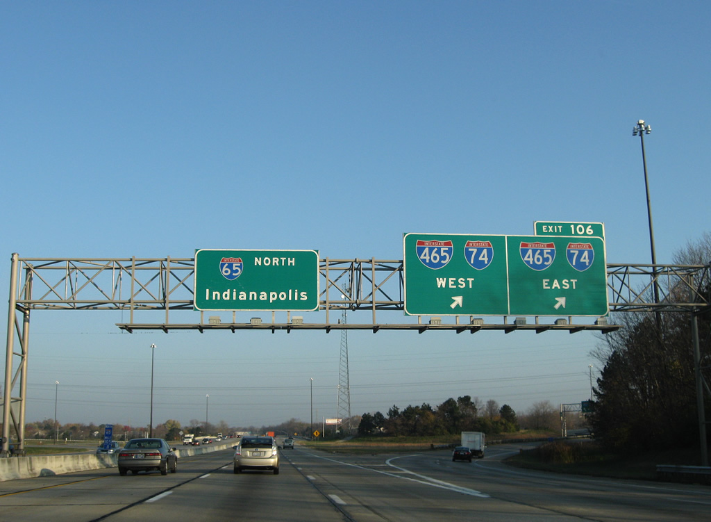 Interstate 65 North - Indianapolis - AARoads - Indiana
