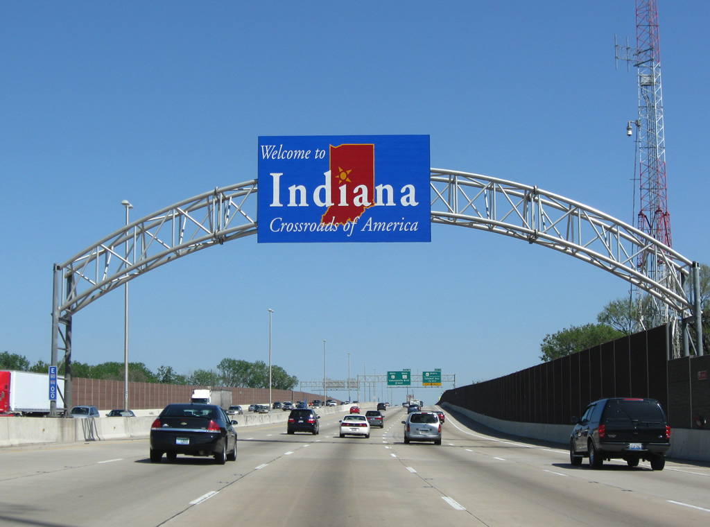 Interstate 80/94 East - Frank Borman Expressway - AARoads - Indiana