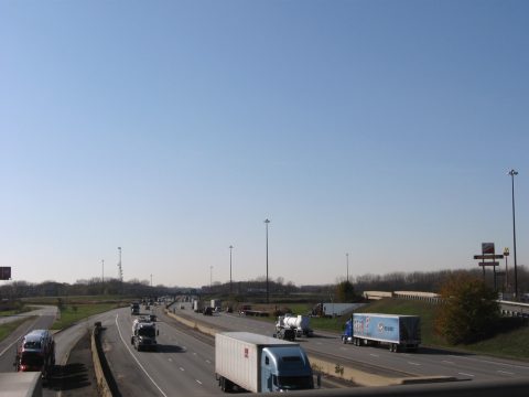 I-90 at I-80/94 Borman Expressway