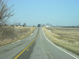 SR 101 is only a few miles from Liberty as it heads north from Roseburg and the intersection with Dunlapsville Road.