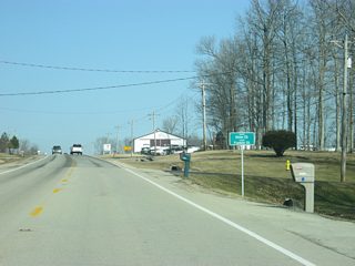 SR 101 crosses into Union County (population 7,516).