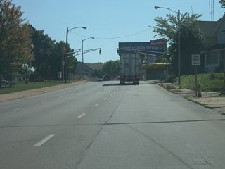 Maumee Avenue continues to the east across Fort Wayne's east side as it passes by the campus of Indiana Tech in the first picture, the intersection with Anthony Boulevard in the second picture and Dubois Street in the third picture. Anthony Boulevard carried the route of SR 37 from the northeast where it would follow Washington Boulevard to the west across Downtown Fort Wayne and Jefferson Boulevard/Maumee Avenue to the east.