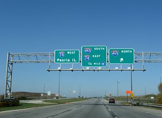 What was the northbound on-ramp to Interstate 465 to Eagle Creek, Park 100 and Trader&#039;s Point in northwest Indianapolis.