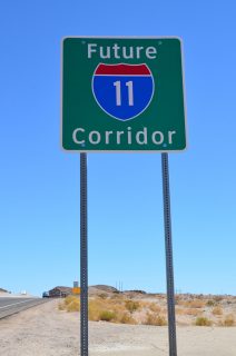 Future I-11 Corridor Sign