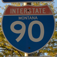 Interstate 90 Montana