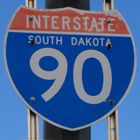 Interstate 90 South Dakota