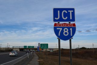 US 11 north at I-781 - Le Ray, NY