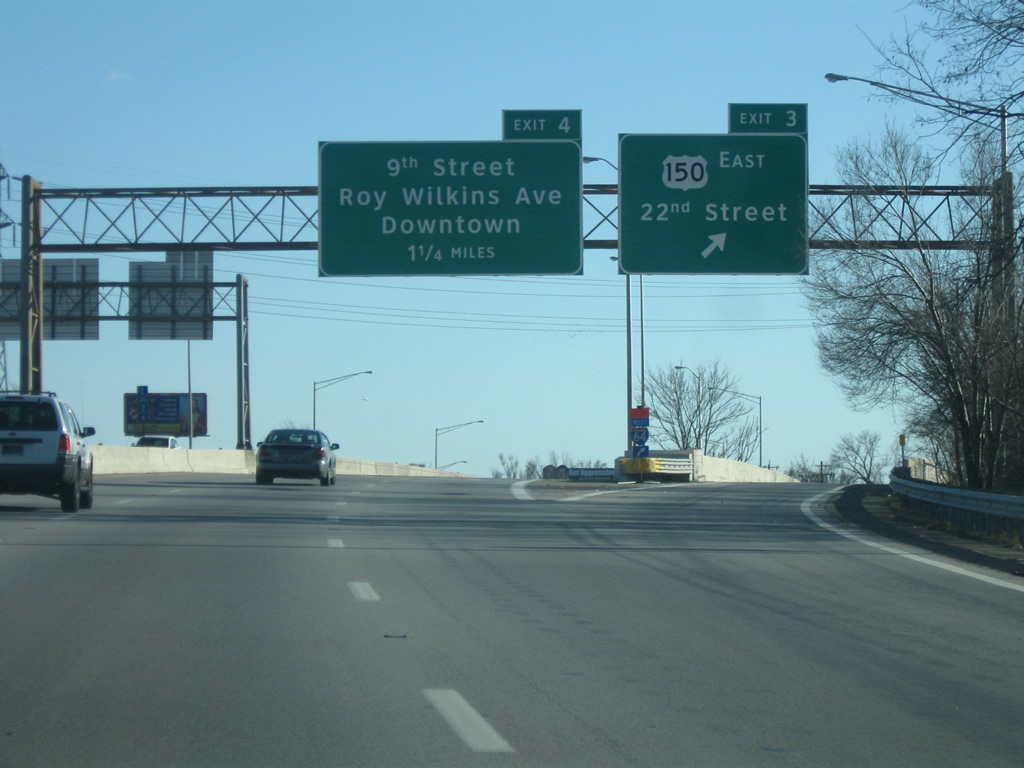 Interstate 64 East - Jefferson County - AARoads - Kentucky
