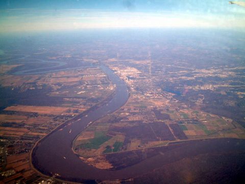 Baton Route Aerial - 12/28/02