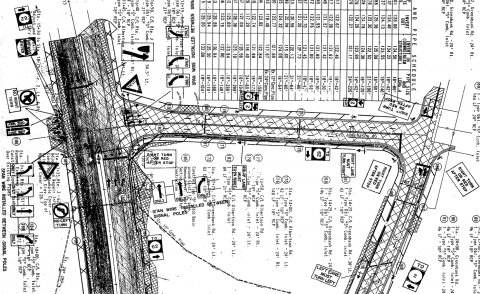 Delaware Route 62 - 1970 Sign Plans