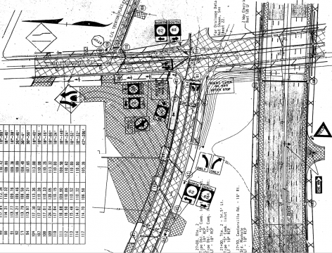 Delaware Route 62 - 1970 Sign Plans