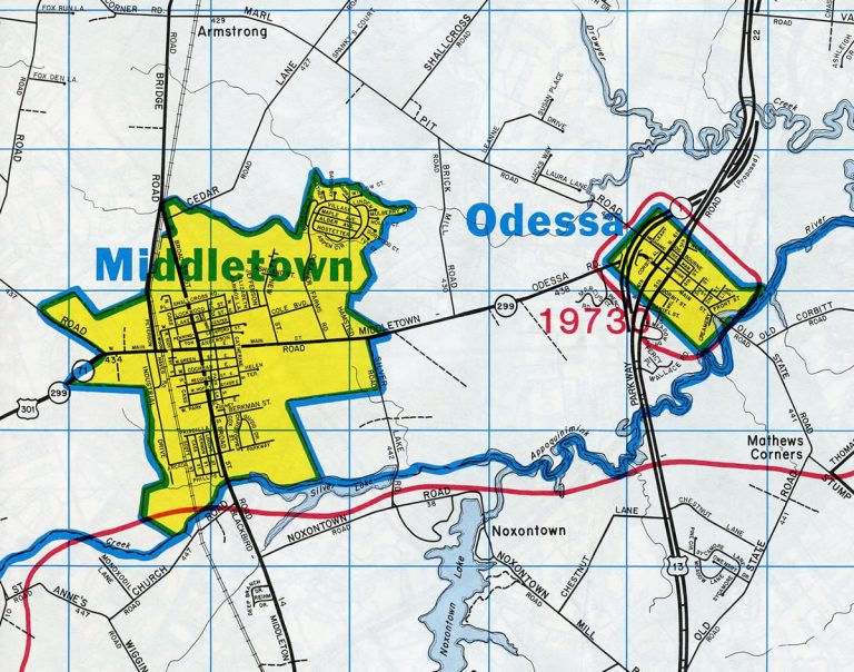 Middletown and Odessa in 1991