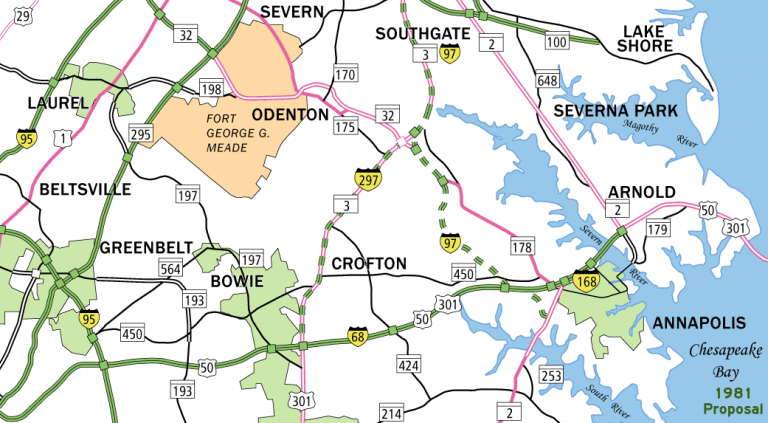 I-68/97/168/297 - 1981 Proposed Numbering