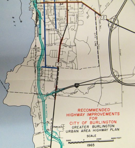 1965 Greater Burlington Urban Area Highway Plan