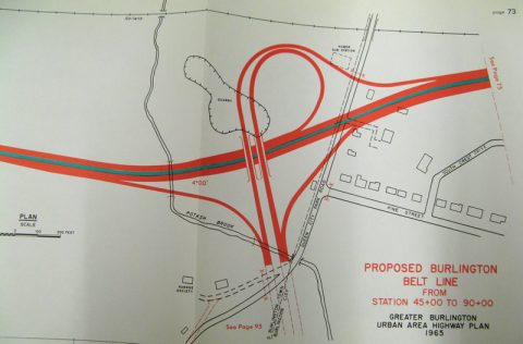 1965 Greater Burlington Urban Area Highway Plan