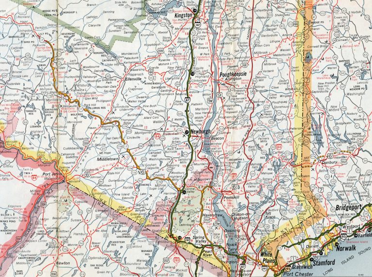 Southeastern New York - 1961 map