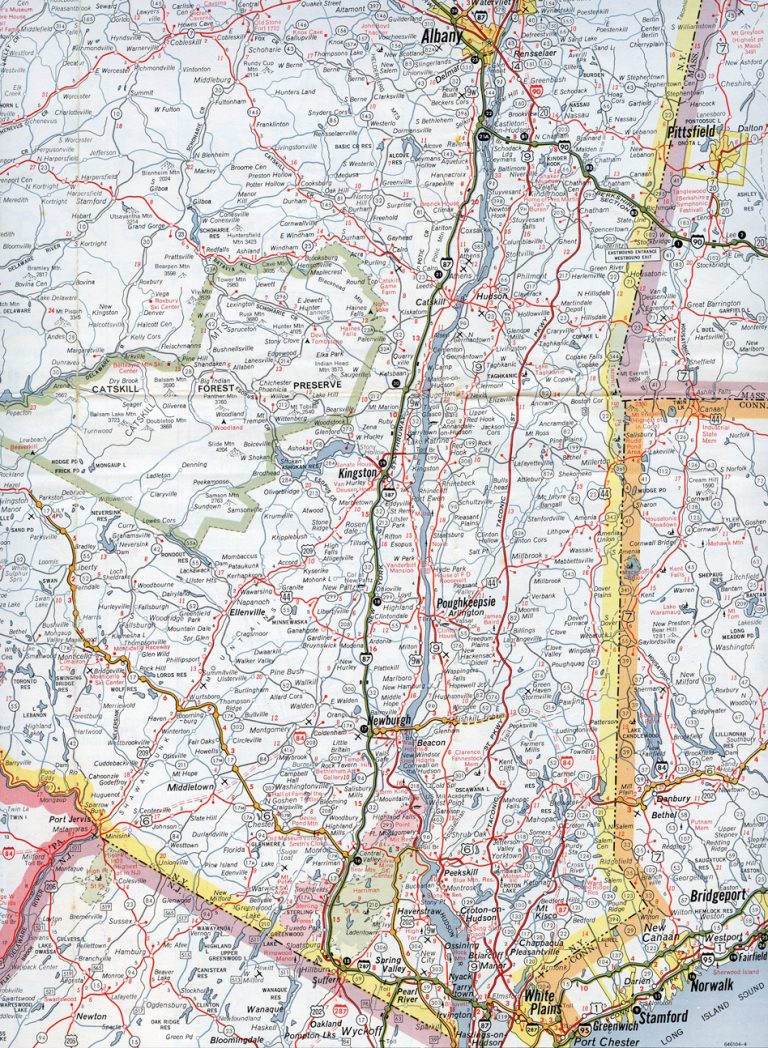 Southeastern New York - 1964 map