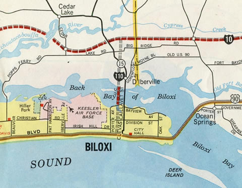 Biloxi-Gulfport, MS - 1973