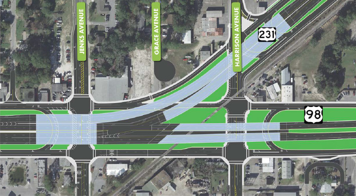 US 98/231 upgrade - Panama City, FL