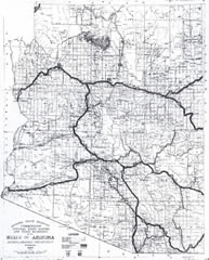 Copyright 1927, Arizona Highway Department (via Arizona State Library)