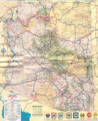 Copyright 1963, Arizona Highway Department and Rand McNally
