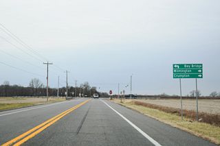 U.S. 301 is a controlled access expressway joining the Eastern Shore of Maryland with U.S. 50 west to the Chesapeake Bay Bridge and the First Responders Memorial Highway toll road at Middletown, Delaware.
