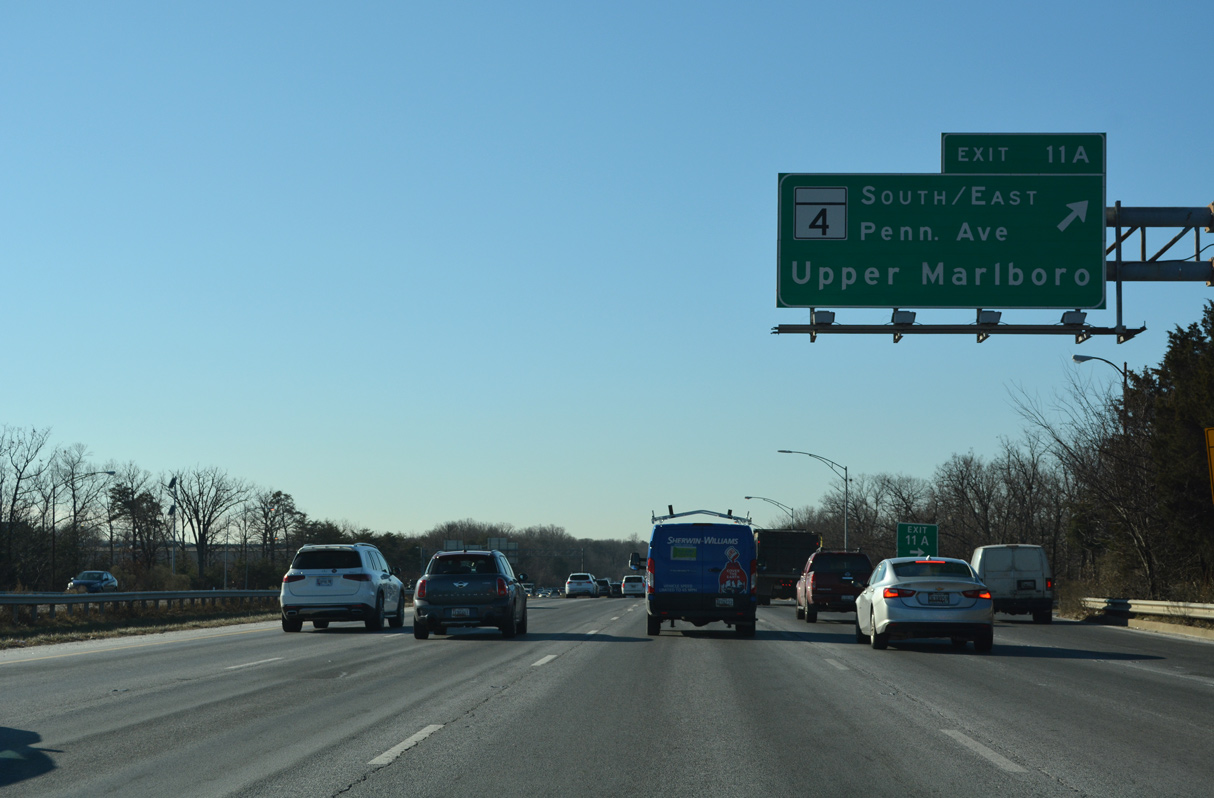 I-95/495 South - Capital Beltway Inner Loop - AARoads - Maryland