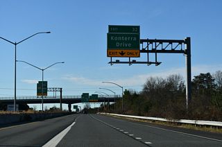 Kontera Drive was formerly named Contee Road. Konterra is an unincorporated area to the west of Laurel.