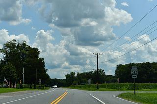 The 11.41 mile long route of MD 312 runs south to the town of Ridgely and MD 404 between Hillsboro and Denton.