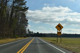 MD 314 (Whiteleysburg Road) continues to Whiteleysburg east beyond this curve after Kibler Road and  Four Corners.