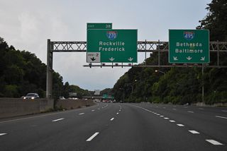 Known as the High Technology Corridor, Interstate 270 links Washington with the tech centers of Gaithersburg and Rockville. A heavily traveled freeway, I-270 leads northwest from Interstate 495 to I-70/U.S. 40 at Frederick.
