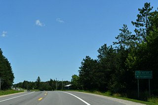 County Road 551 connects U.S. 2/41 with Perronville and M-69.