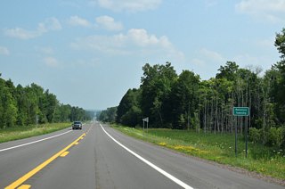 Entering Marenisco Township.
