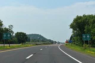 U.S. 51 branches south from U.S. 2 through northern Wisconsin to Wausau and I-39. Overall, U.S. 51 travels 1,277 miles to Laplace, Louisiana.
