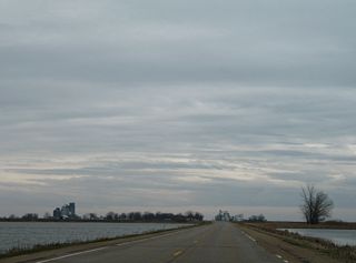 Ponds along MN 28 by Barry Lake are a part of the Allen Wildlife Management Area.