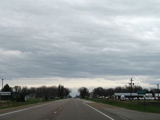 MN 28 follows 5th Avenue S through the rural city of Chokio.