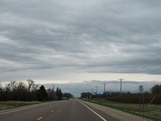 CR 9 heads north from the Lake Hattie and Gorder Lake vicinity to combine with MN 28 east into Alberta.